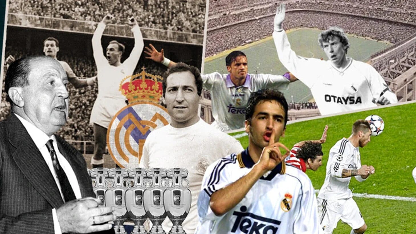 Momento histórico del Real Madrid