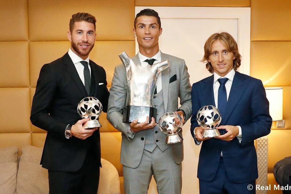 Cristiano, Ramos, Modric - Pilares